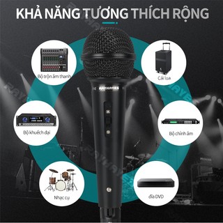 Micro Karaoke RAYHAYES RD-118 Micro Karaoke Dynamic Micro Có Dây