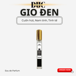 Nước hoa nam Giò Đen Profumo. mùi hương nhẹ nhàng phong cách 1 chàng trai hiền hòa