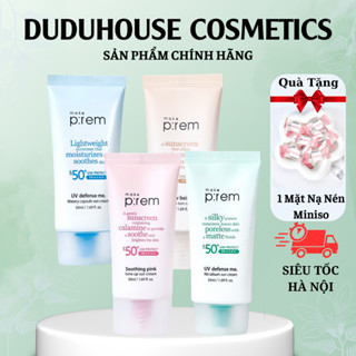  Kem Chống Nắng Vật Lý Make Prem UV Sun Cream Make P:rem SPF 50+ PA++++ NEW Kiềm Dầu 50ml Duduhouse 