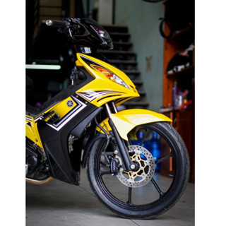  Heo dầu 2 Piston Nissin Samurai dành cho Exciter 135   Jupiter   MIO   PG1   Grande 