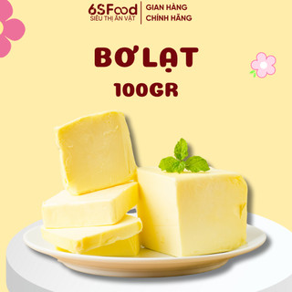 Bơ Lạt, Bơ Nhạt thực bánh 100gr làm kẹo Nougat, Bắp rang, Bánh ngọt, Chiên xào - 6SFOOD