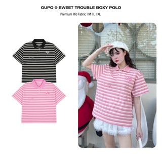   BST TẾT  Áo Polo Sweet Trouble GUPO Form Boxy Local Brand Chính Hãng – PLS01 