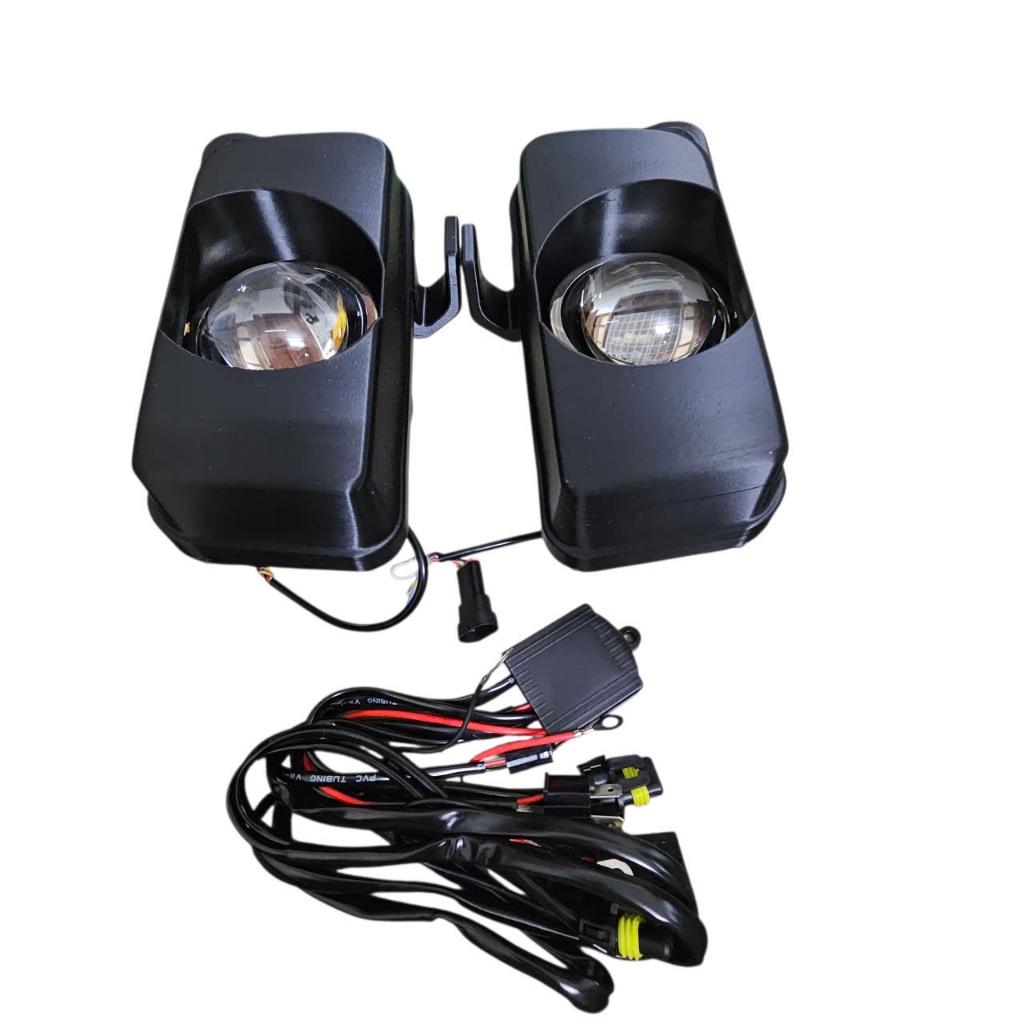 Đèn Bi Gầm LED Siêu Sáng P90 Pro Laser 140W CHO XE ISUZU QKR 210 270.. Tâm Pha Laser Kèm Pha Màn Chậ
