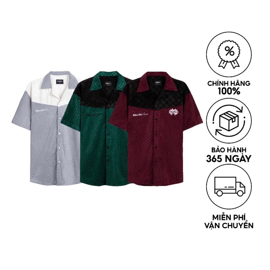 Áo sơ mi nam Mende phong cách trẻ trung Local Brand Việt Nam