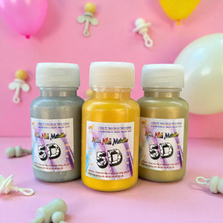  Màu Nhũ Metallic Acrylic Lọ 20ml Pha Sẵn HUNGACOLOR 