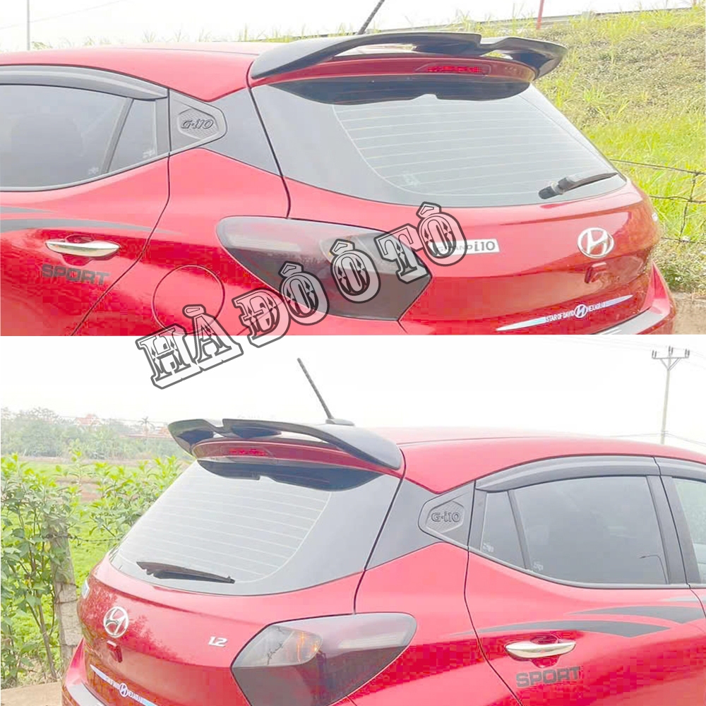 Đuôi Gió i10 2022 2023 2024 2025 2026 ( Hàng Mộc Chưa Sơn ) - Cánh Gió Thể Thao Hyundai i10 Hatbach