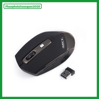 Chuột Không Dây iMICE E-2350 2.4GHz – Kết Nối USB Bluetooth, Tương Thích Laptop, PC, Điện Thoại,...