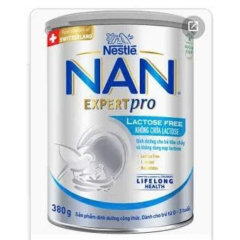 (date 8/2026)Sữa bột NAN Expert Pro Lactose Free 400g/380g
