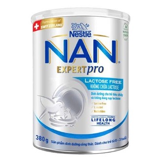 (date 8/2026)Sữa bột NAN Expert Pro Lactose Free 400g/380g