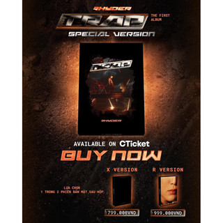 Box rỗng Special album Trap - RHYDER | đọc mô tả |