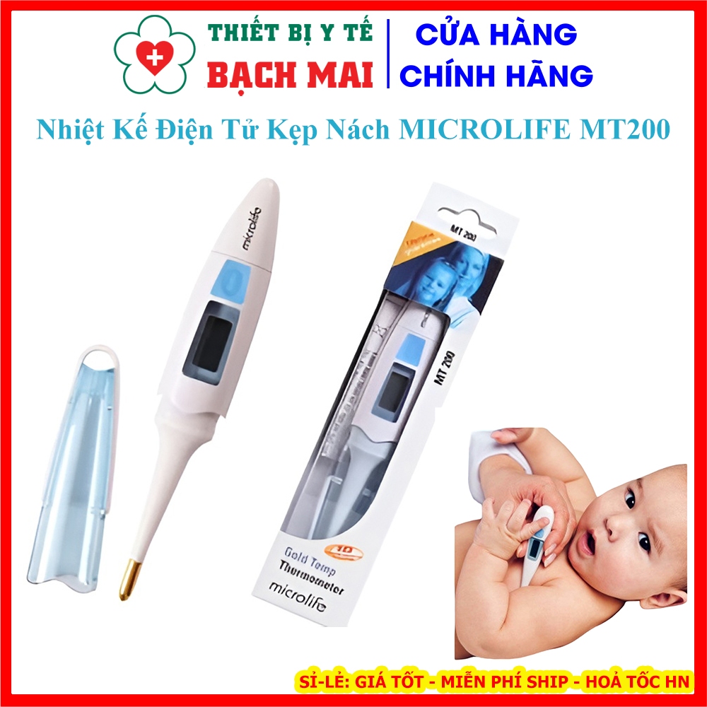 Nhiệt Kế Điện Tử Kẹp Nách MICROLIFE MT200 – Đo Nhanh, Chính Xác