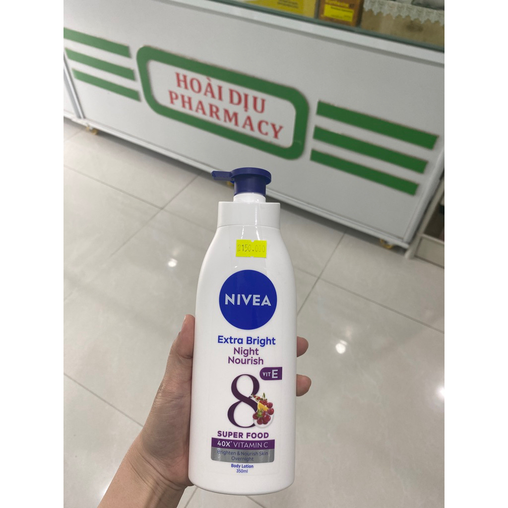 SỮA DƯỠNG THỂ NIVEA BAN ĐÊM 350ml( HÀNG CÔNG TY)
