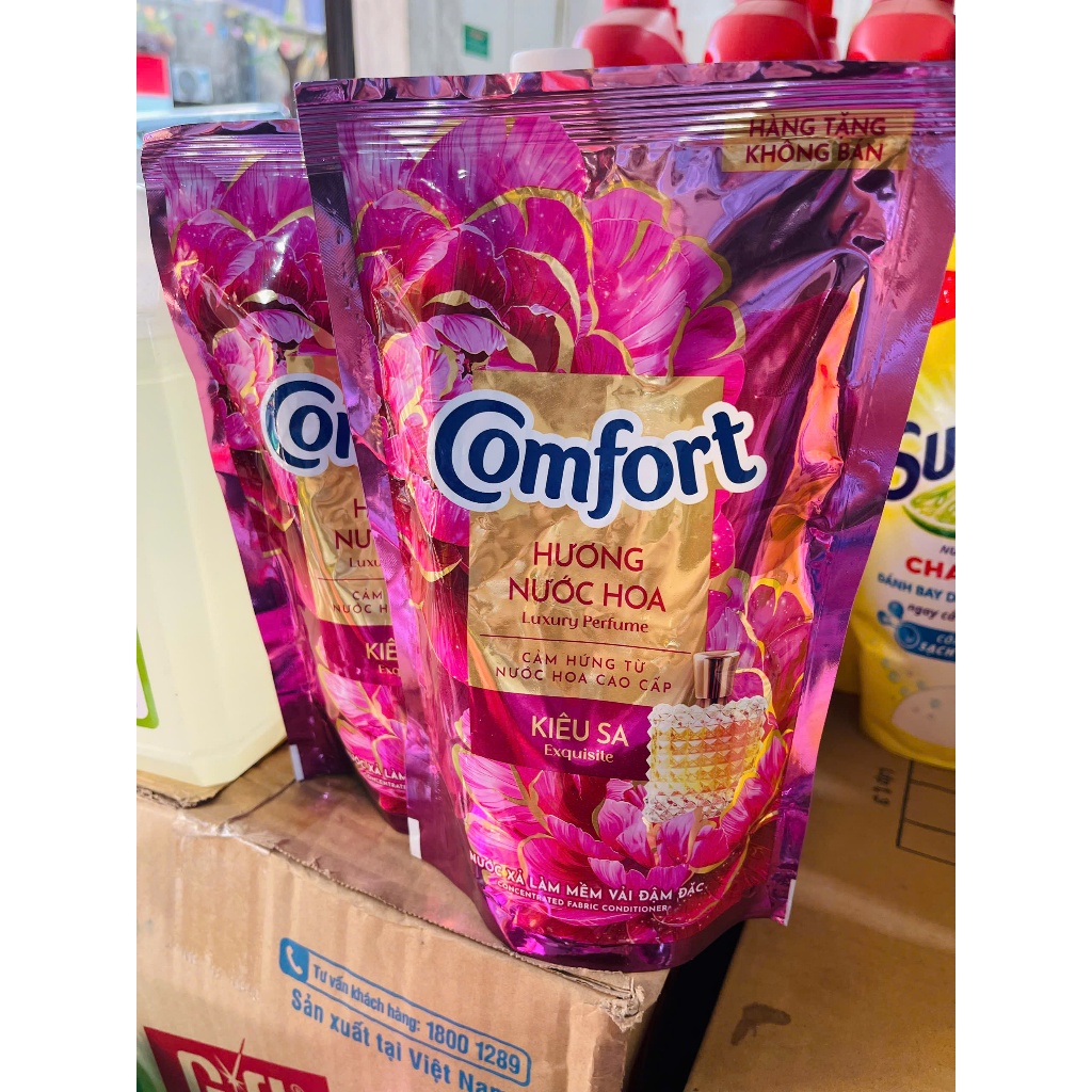 Gói Nước Xả Vải Comfor Cho Da Nhạy Cảm 120ml - Hàng khuyến mại