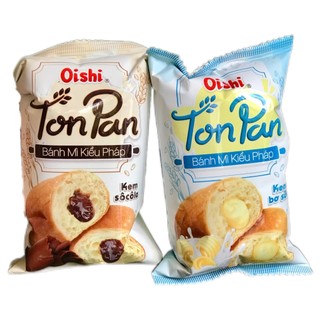 Bánh Mì Kiểu Pháp Oishi Ton Pan Kem Ăn Liền Tiện Lợi