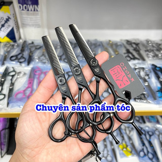 ✅Kai Kéo Tỉa Tóc 5.5 In Quai Phẳng Lệch Thép Nhật S440C Độ Cứng Trên 62HRC Chất Lượng Cao Kéo Cắt Tóc Cao Cấp
