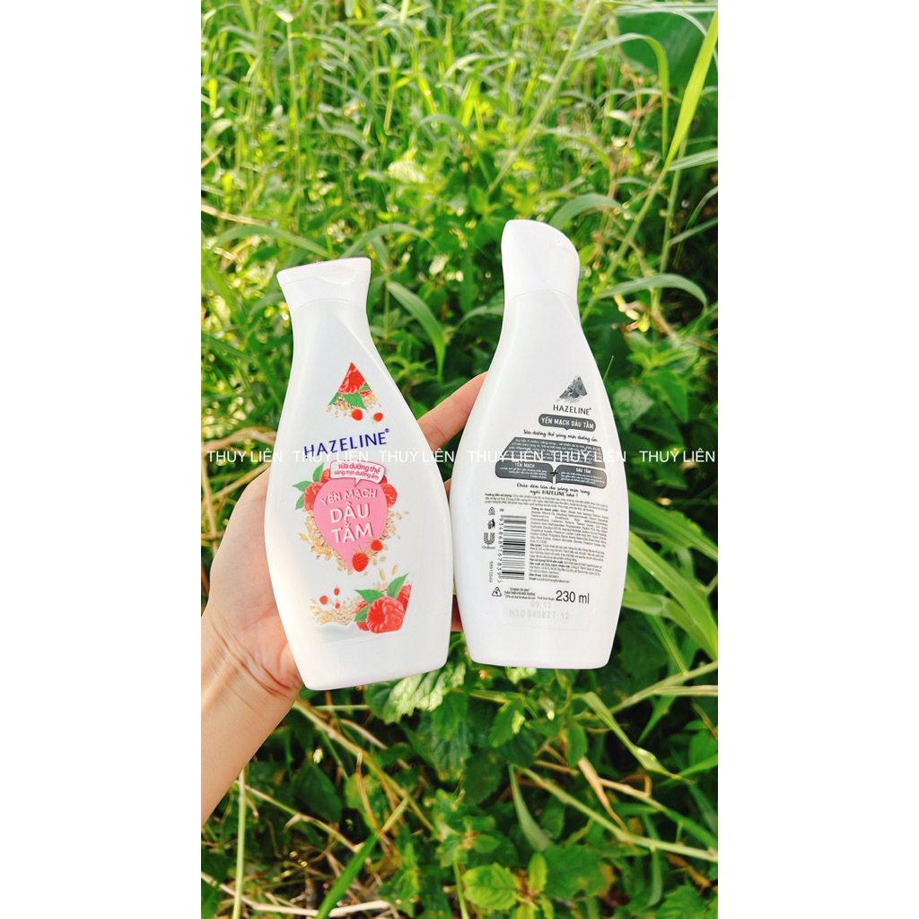 Sữa dưỡng thể  hazeline  dưỡng da cấp ẩm 230ml có  2 màu