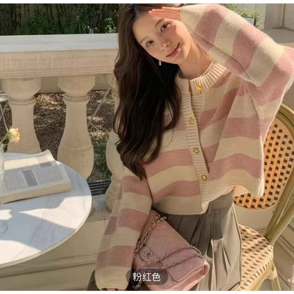 LALASHOP _ Áo crt dáng ngắn kẻ cá tính cho nữ | BigBuy360 - bigbuy360.vn