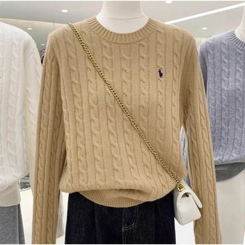 LALASHOP _ Áo len họa tiết thêu hình con ngựa | BigBuy360 - bigbuy360.vn