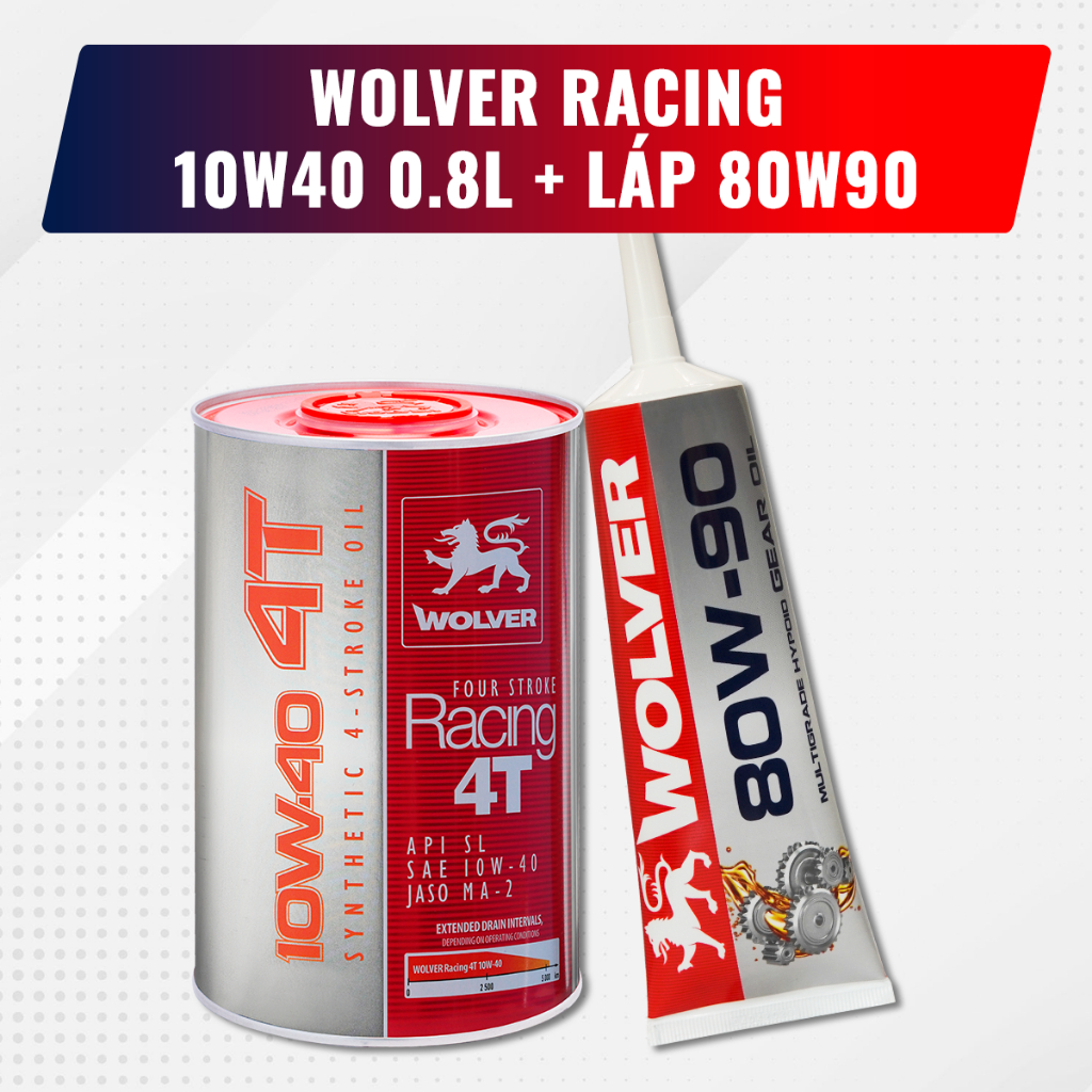 Nhớt hộp số nhớt láp Wolver 80W90 - Láp 80W90 - Wolver 10W30 - Wolver 10W40 GWGO07