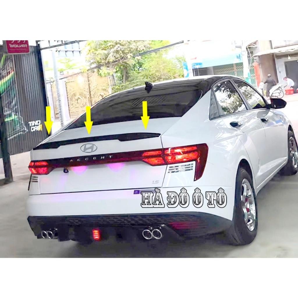 Đuôi Gió Accent 2024 2025 2026 - Cánh Gió Thể Thao Hyundai Accent