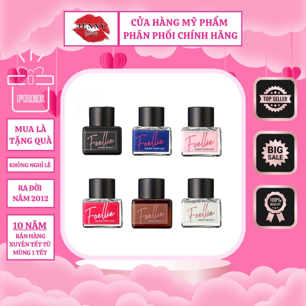 Nước Hoa Bim Bim Cô Bé FOELLIE Inner Perfume