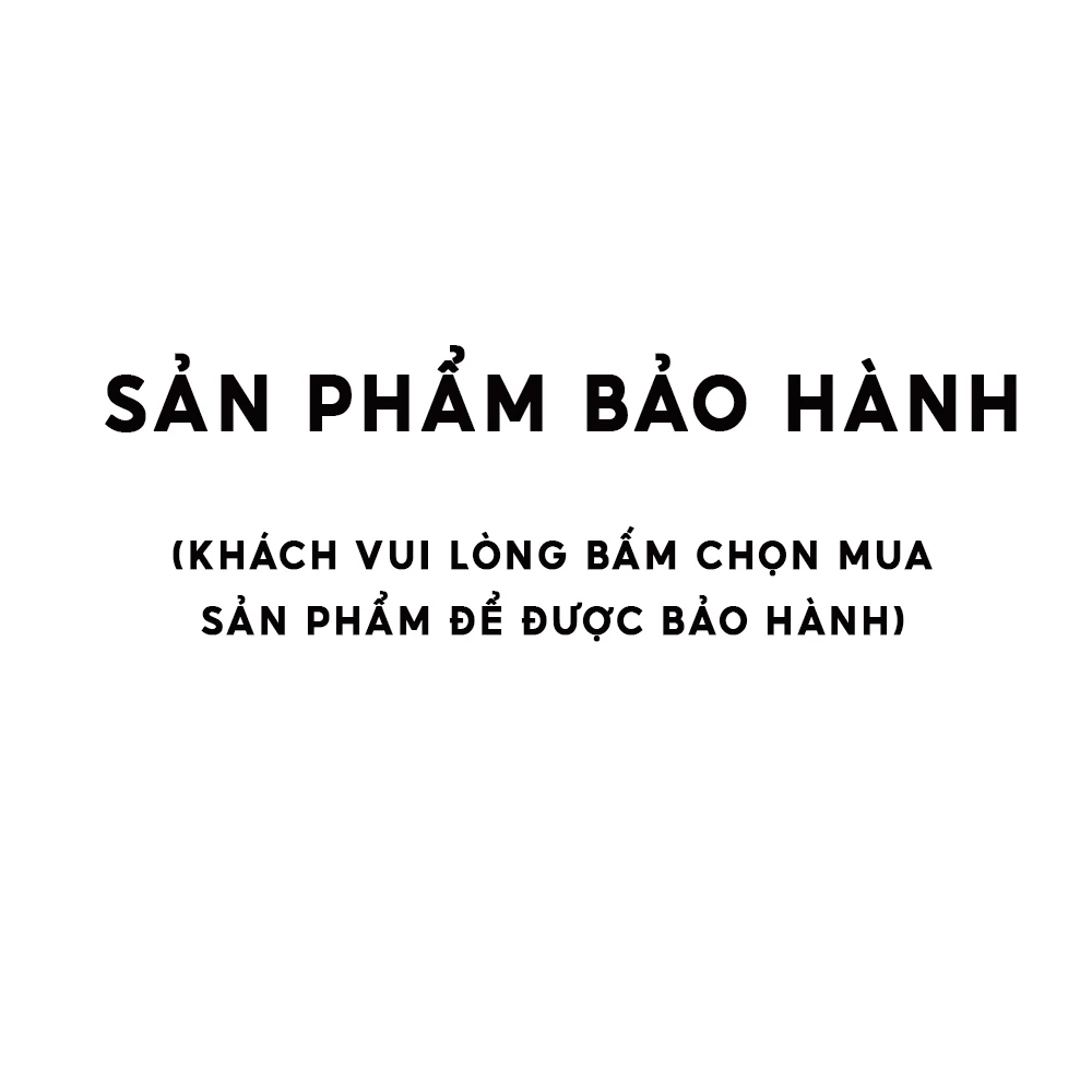 Sản Phẩm Bảo Hành Shop Effort