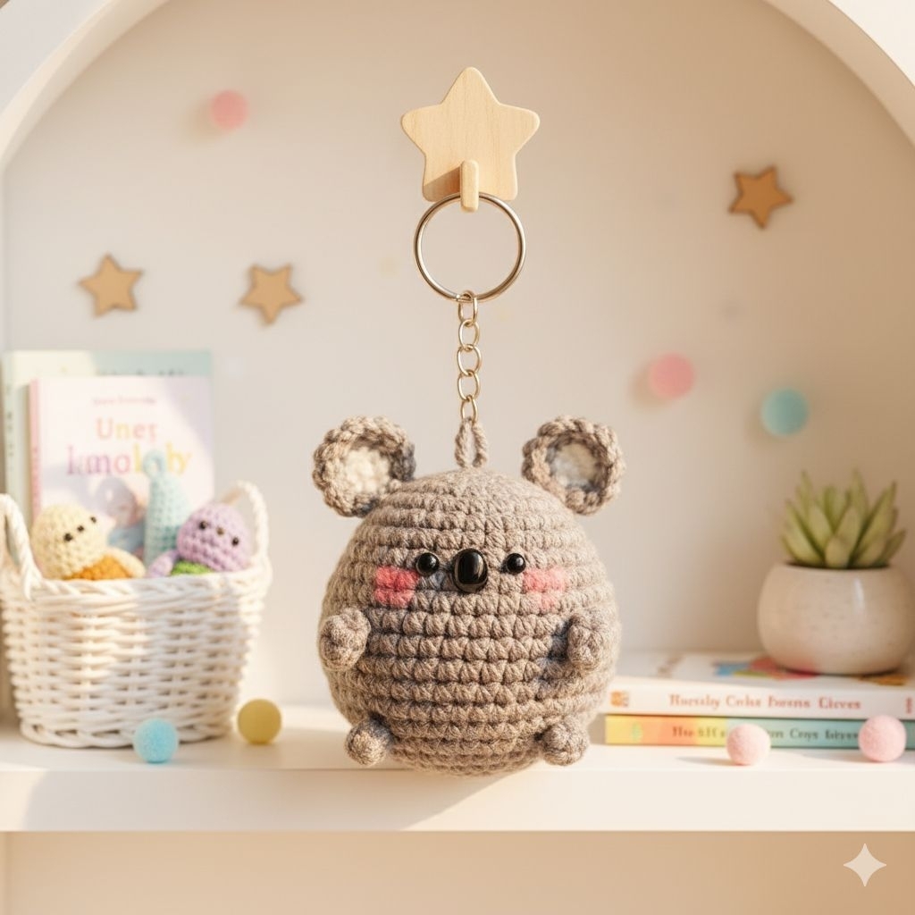 Móc khóa len Koala 🐨