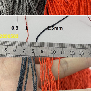  10met dây dù sợi se size 0.8mm - 1mm- 1.5mm bóng dùng đan vòng tay thắt vòng tay vòng cổ may mắn 