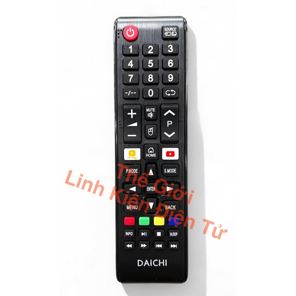 Điều khiển remote tivi DAICHI