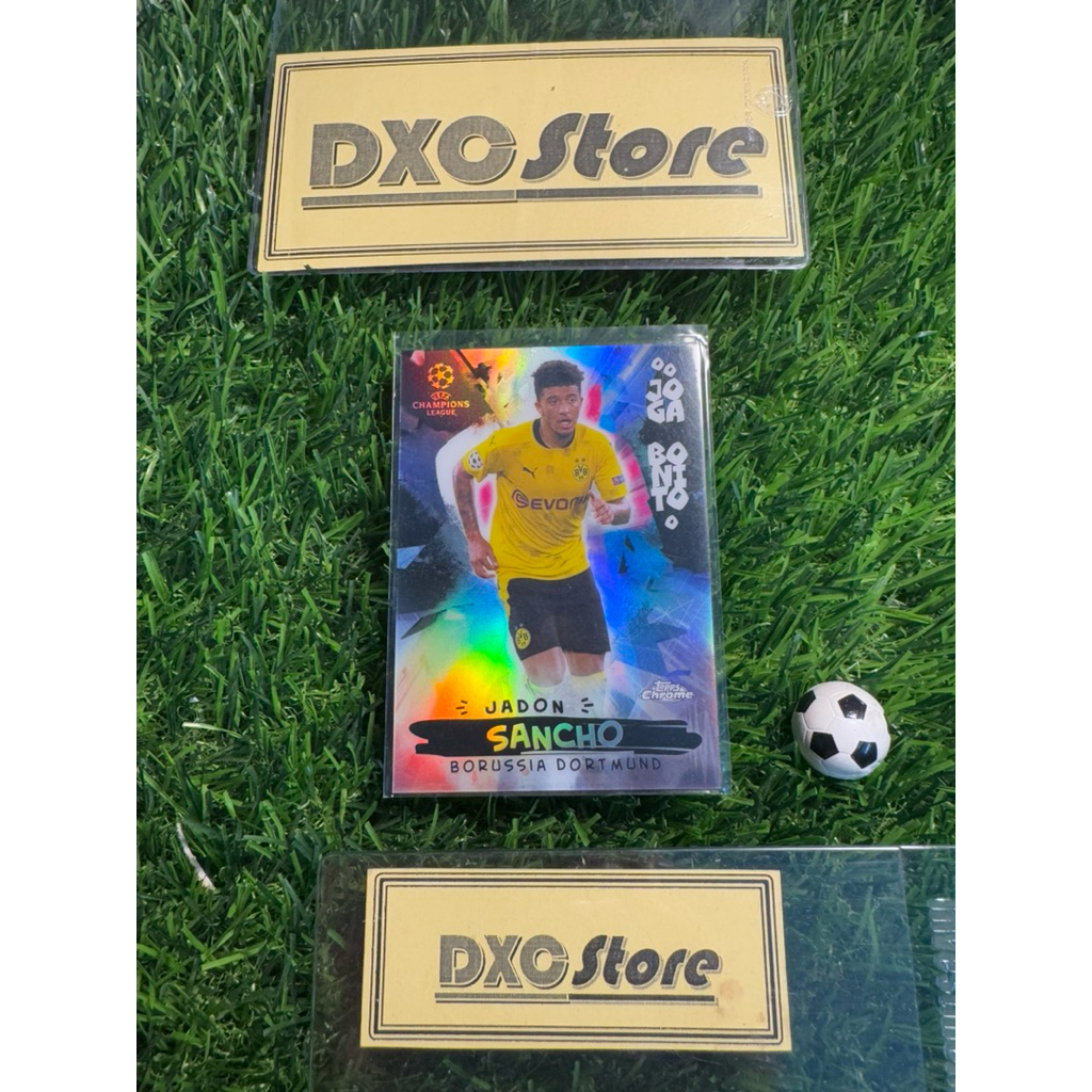 [ CHÍNH HÃNG ] - JOGA BONITO - TOPPS CHROME 2021 - JADON SANCHO (BORUSSIA DORTMUND)