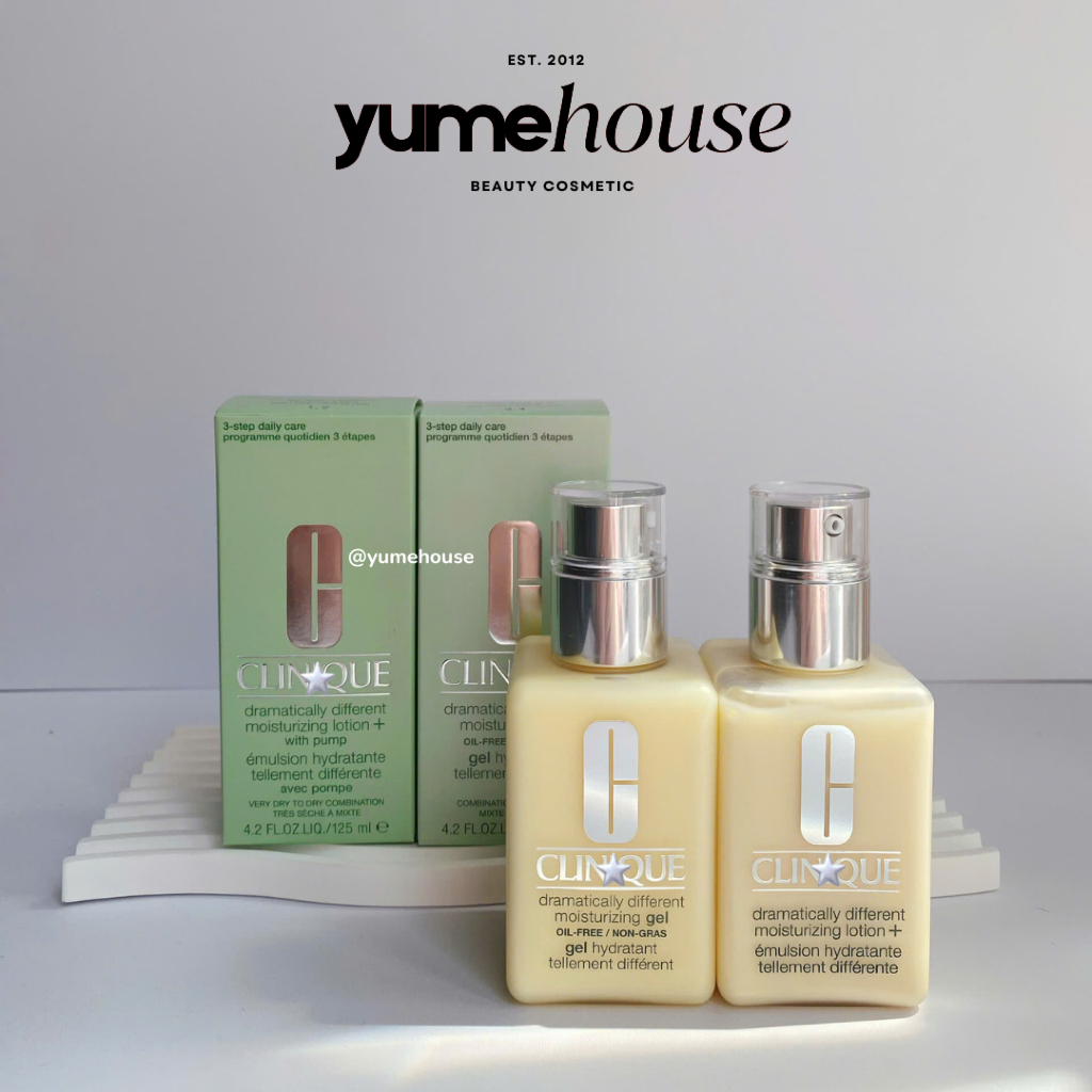 Kem dưỡng ẩm Clini. que Dramatically Different Moisturizing (Gel, Lotion +, Jelly)