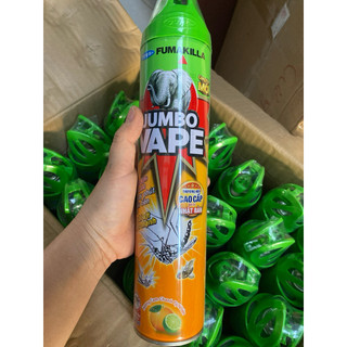 Xịt Muỗi jumbo Vape Hương Cam Chanh 600ml