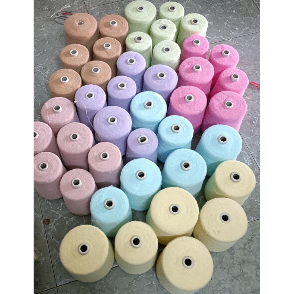 [100g,]Len Cloud candy , cotton sweet candy ( sợi chập 6)