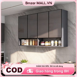 BM Tủ Treo Tường Hợp Kim Nhôm Siêu Mỏng Tiết Kiệm Không Gian Chống Nước Chống Ẩm Phòng Bếp Phòng Tắm
