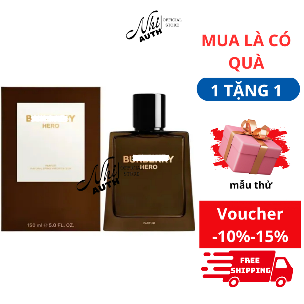 Nước Hoa Nam BBR Hero Parfum 150ml Auth (nguyên seal)