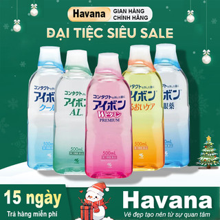  Nước rửa mắt Eyebon W Vitamin Kobayashi Nhật Bản 500ml 