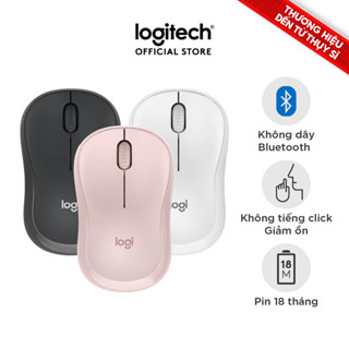 Chuột Bluetooth Logitech M240 Silent - Không dây, Nhỏ gọn, Tương thích Windows, macOS, ChromeOS