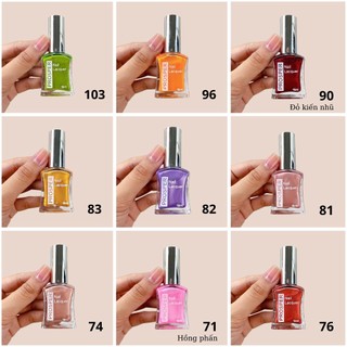   BẢNG MÀU SƠN NHŨ  Sơn móng tay thường Prosper không hơ máy màu đẹp đa dạng tông màu dung tích 16ml 