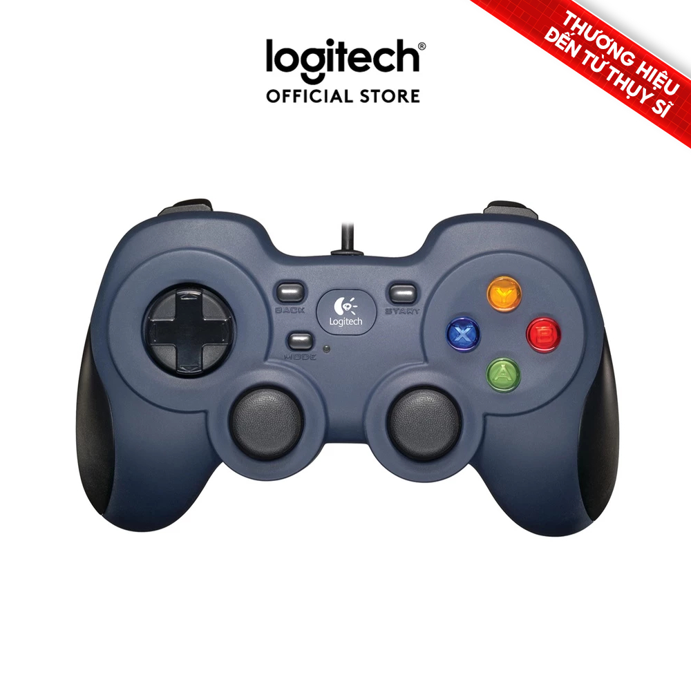 Tay cầm gaming console có dây Logitech F310 - 4 phím di chuyển D-Pad, TV Android