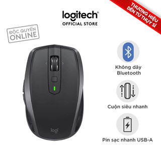 Chuột không dây Bluetooth Logitech MX Anywhere 2s - Nhỏ gọn, pin sạc, MacOS/ Laptop