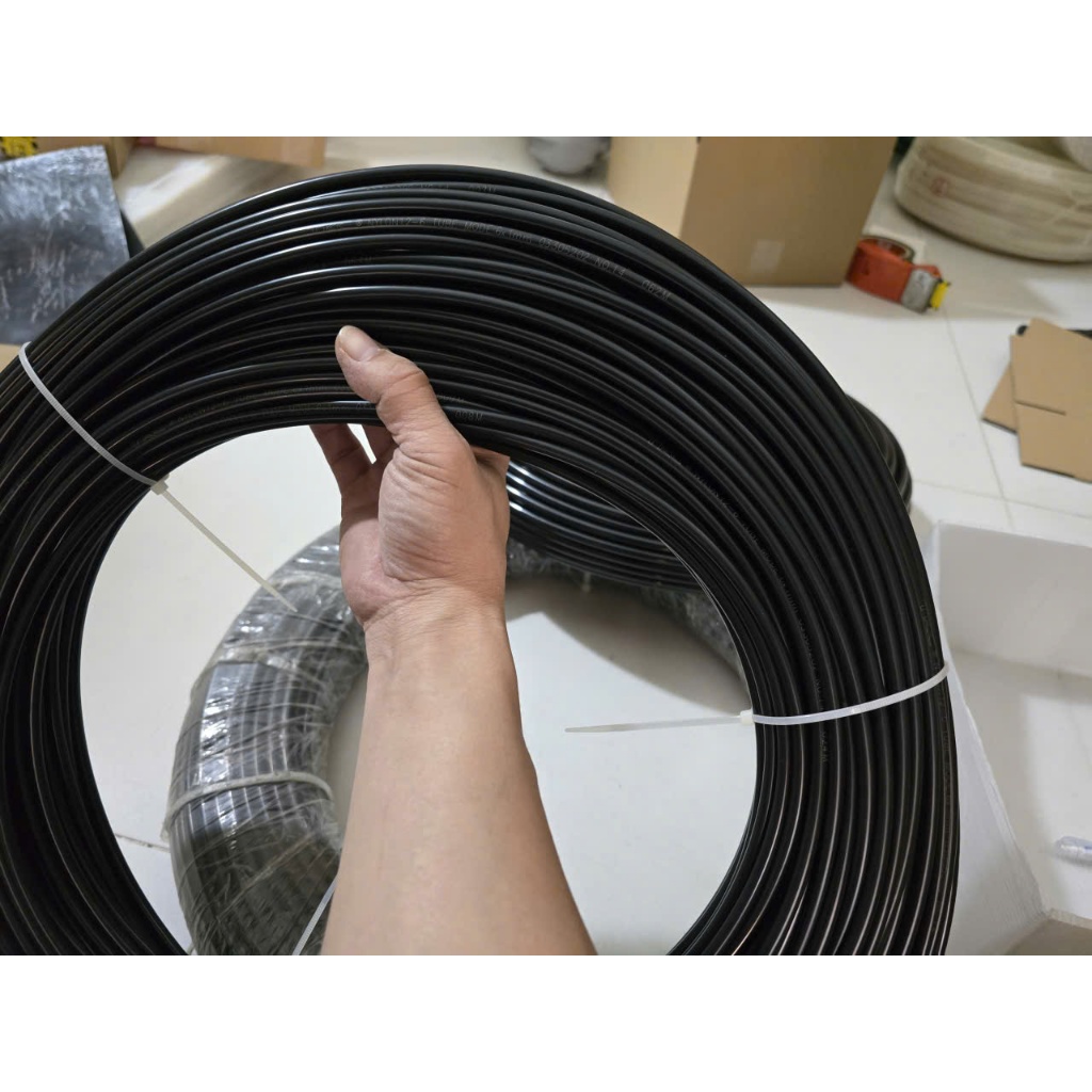 Ống Nylon PA6 (Mầu đen), ống dầu PA6 chịu dầu bôi trơn chịu áp lực cao, nhiệt độ cao