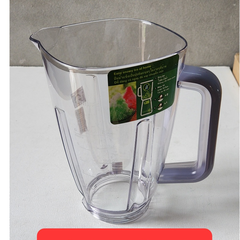 PHỤ KIỆN THAY THẾ -  Cối xay sinh tố đa năng  HR2221 HR2222 HR2223 HR2221/00