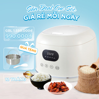 Nồi cơm điện tách đường venko td3l dung tích 3l lòng nồi inox chế độ nấu giảm đường - nồi cơm ít đường mẫu mới