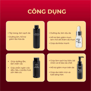 Combo Chăm Sóc Da Dầu, Mụn Seimy 4 bước
