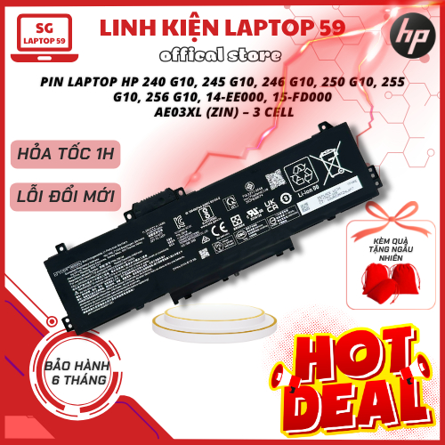 Pin laptop Hp 240 G10, 245 G10, 246 G10, 250 G10, 255 G10, 256 G10, 14-ee000, 14-ep000, 14-em000, 15