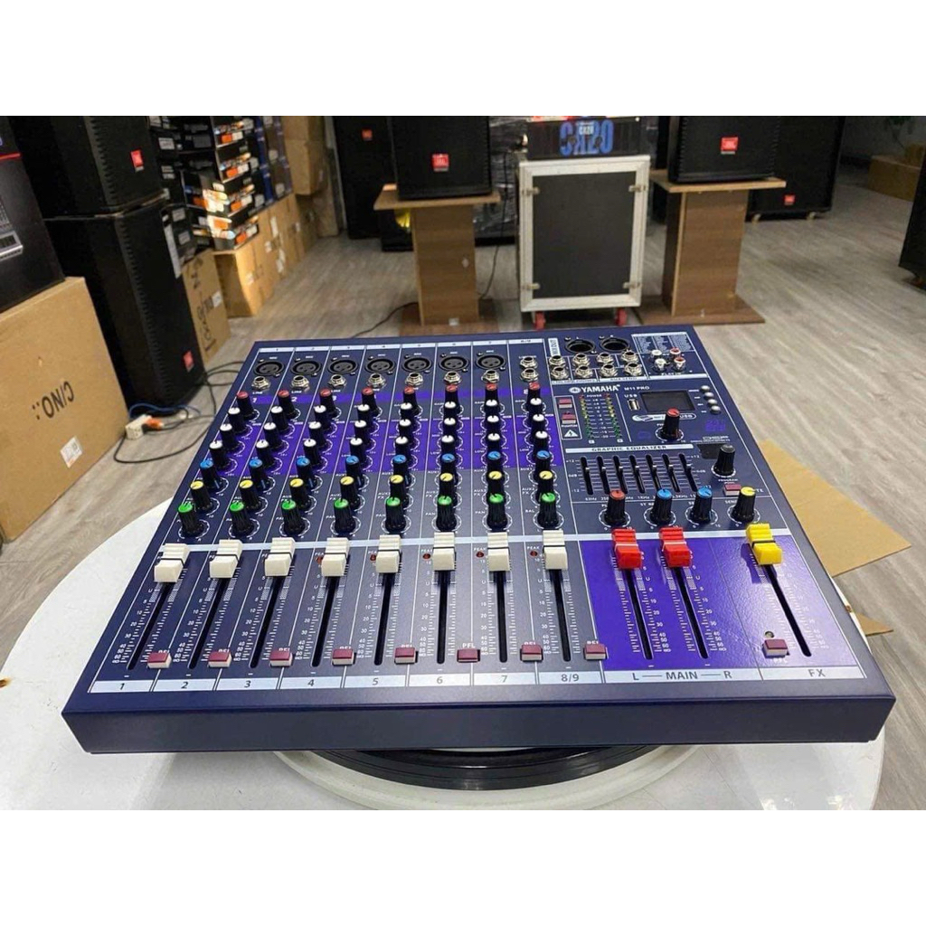 mixer yamaha m11 chinh hãng