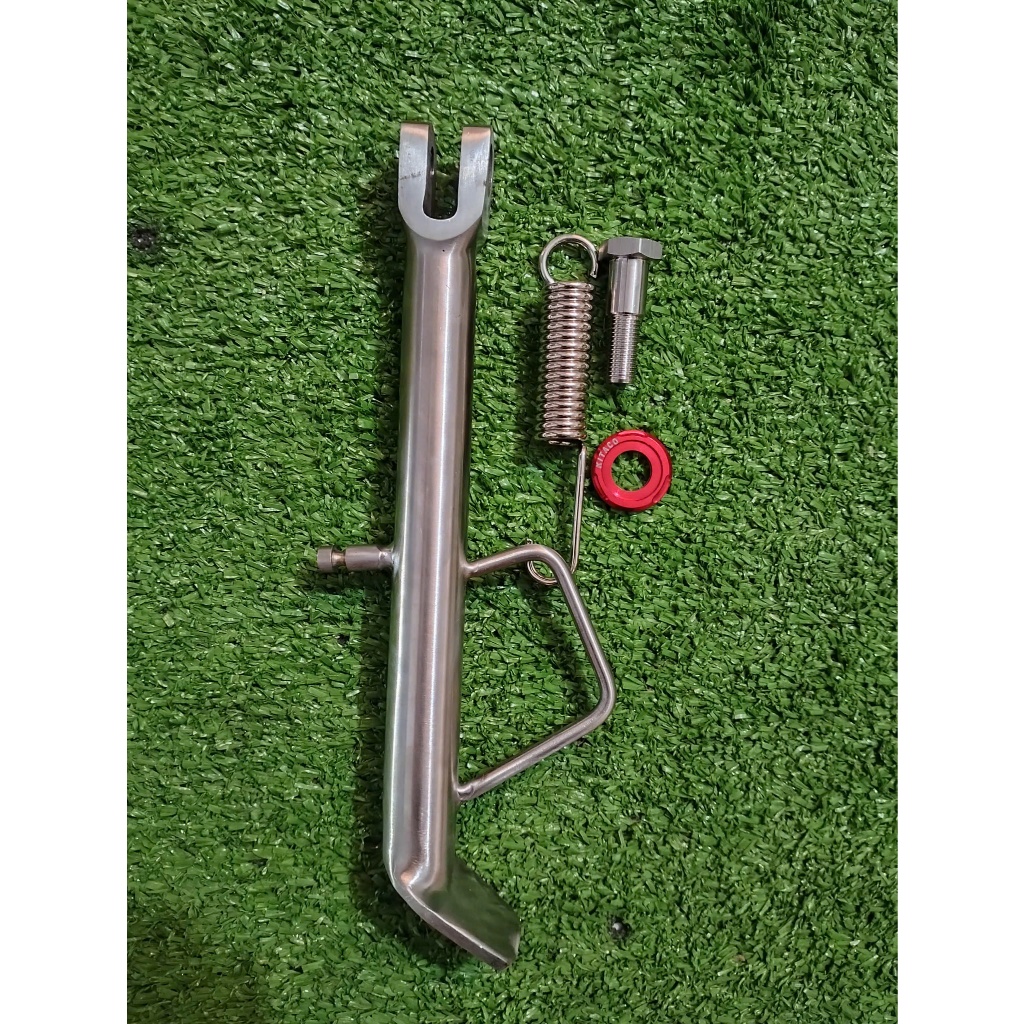 chân chống inox 304 kèm long đền đỏ