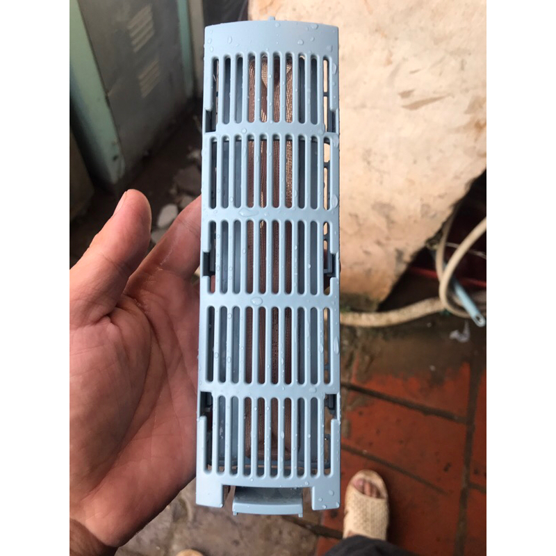 Lọc rác máy giặt Aqua 8kg cũ tốt tháo máy 95%