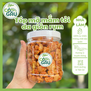 Tóp mỡ mắm tỏi da giòn rụm CỎ GẤU (200g)