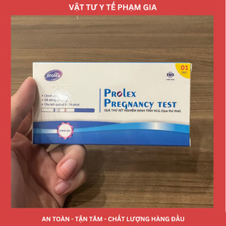 Que thử thai Prolex - phát hiện sớm, test đơn giản, kết quả rõ ràng